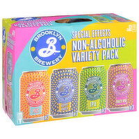 Brooklyn Brewery Beer, Special Effects, Non-Alcoholic Variety Pack, 12 Each