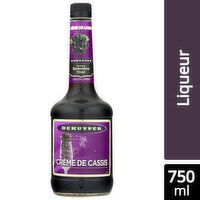 DeKuyper Creme de Cassis Liqueur, 750 Millilitre