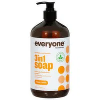 Everyone Soap, 3 in 1, Citrus + Mint, 32 Fluid ounce