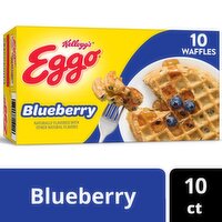 Eggo Frozen Waffles, Blueberry, 12.3 Ounce