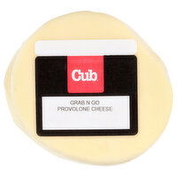 Cub Grab N Go Provolone Cheese, 0.49 Pound