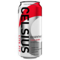 Celsius Live Fit Energy Drink, Fruit Burst, Essentials, 16 Fluid ounce