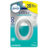 Febreze Small Spaces Air Freshener, Citrus Breeze, Bathroom Odor Fighter, 0.25 Fluid ounce