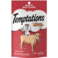 Temptations Treats for Cats, Hearty Beef Flavor, 85 Gram