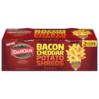 Idahoan Potato Shreds, Bacon Cheddar, 2 Each