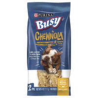 Busy Chewnola Rawhide Small/Medium Breed Dog Bones, Chewnola With Oats & Brown Rice, 4 Ounce