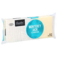 Essential Everyday Cheese, Monterey Jack, 8 Ounce