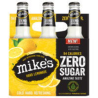 Mike's Hard Lemonade, Zero Sugar, 6 Each