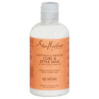 Shea Moisture Coconut & Hibiscus Curl & Style Milk, 8 Fluid ounce