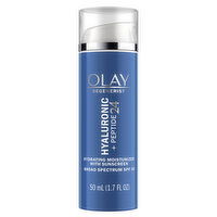Olay Regenerist Olay Hyaluronic + Peptide 24 Face Moisturizer, SPF 30, 1.7 oz, 1.7 Fluid ounce