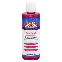 Heritage Store Rosewater, 8 Ounce