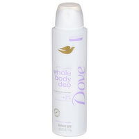 Dove Deodorant Spray, Whole Body, Cooling, Coconut & Vanilla, 4 Ounce