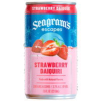 Seagram's Escapes Malt Beverage, Premium, Strawberry Daiquiri, 7.5 Fluid ounce