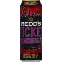 Redd's Beer, Hard Ale, Wicked Black Cherry, 24 Ounce