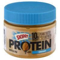 Skippy Protein Peanut Butter, Creamy, 14 Ounce