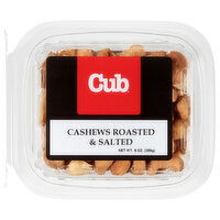 Cub Roasted & Salted Cashews, 9 Ounce