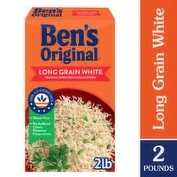 Ben's Original Rice, Long Grain White, 2 Pound