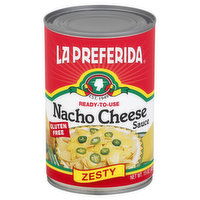 La Preferida Nacho Cheese Sauce, Zesty, 15 Ounce