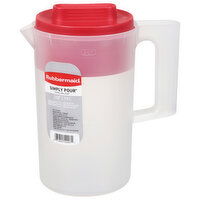 Rubbermaid Simply Pour Pitcher, 2 Quarts, 1 Each