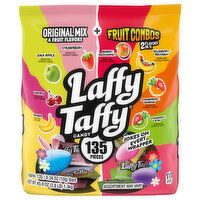 Laffy Taffy Candy, Original Mix + Fruit Combos, 135 Each