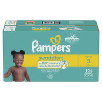 Pampers Swaddlers Swaddlers Diaper Size 5, 104 Each