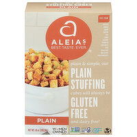 Aleia's Stuffing, Gluten Free, Plain, 10 Ounce