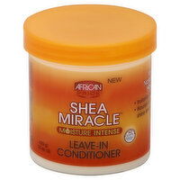 African Pride Shea Miracle Conditioner, Leave-In, Moisture Intense, for Natural Hair, 15 Ounce