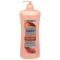 Suave Conditioner, Sleek & Smooth, Silk Protein Infusion, 28 Fluid ounce