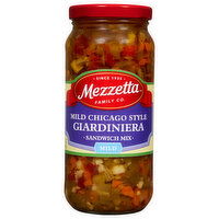 Mezzetta Giardiniera, Chicago Style, Mild, 16 Fluid ounce