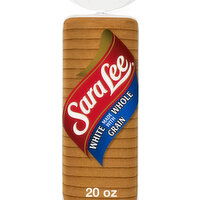 Sara Lee White made with Whole Grain Plain Bread, 20 oz, 20 Ounce