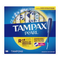 Tampax Pearl Tampax Pearl Tampons, Regular 36 Ct, 36 Each