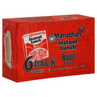 Maruchan Ramen Noodles, with Vegetables, Beef Flavor, 6 Each