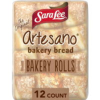 Sara Lee White Sliced Bread Bakery Rolls, Club Pack, 12 count, 18 oz, 12 Each