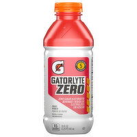 Gatorlyte Zero Zero Sugar Fruit Punch Electrolyte Beverage, 20 Fluid ounce