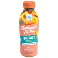 Bolthouse Farms 100% Juice Smoothie, Peach Carrot Mango, 15.2 Fluid ounce