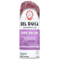 Del Duca Hard Salame Chub, 7 Ounce