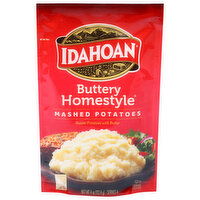 Idahoan Mashed Potatoes, Buttery Homestyle, 4 Ounce