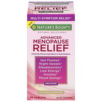 Nature's Bounty Optimal Solutions Advanced Menopause Relief, 30 Each