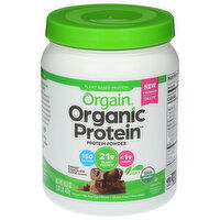 Orgain Organic Protein Protein Powder, Creamy Chocolate Fudge, 16.3 Ounce