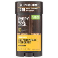 Every Man Jack Sandalwood Antiperspirant + Deodorant, 2.6 Ounce