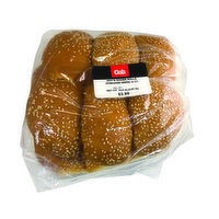 Cub Bakery Sesame Seed White Dinner Rolls, 12 Each