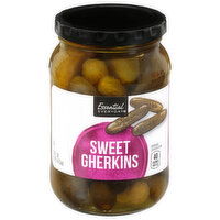 Essential Everyday Sweet Gherkins, 16 Fluid ounce