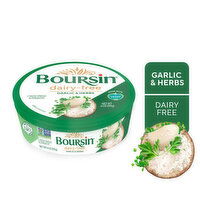 Boursin Dairy-Free Garlic & Herbs Cheese Spread Alternative, 6 Ounce