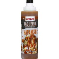 Herdez Taqueria Street Sauce, Habanero, Hot, 9 Ounce