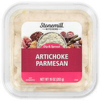 Stonemill Kitchens Dip & Spread, Artichoke Parmesan, 10 Ounce