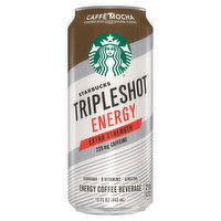 Starbucks Tripleshot Energy Energy Coffee Beverage, Caffe Mocha, Extra Strength, 15 Fluid ounce