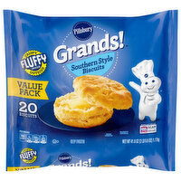 Pillsbury Grands! Biscuits, Southern Style, Value Pack, 20 Each