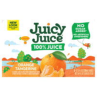 Juicy Juice Orange Tangerine 100% Juice, 8 Each