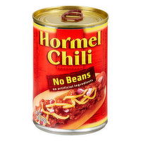 Hormel Chili, No Beans, 15 Ounce