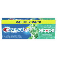 Crest Whitening Plus Scope Whitening Plus Scope Toothpaste, Minty Fresh, 10.8 Ounce